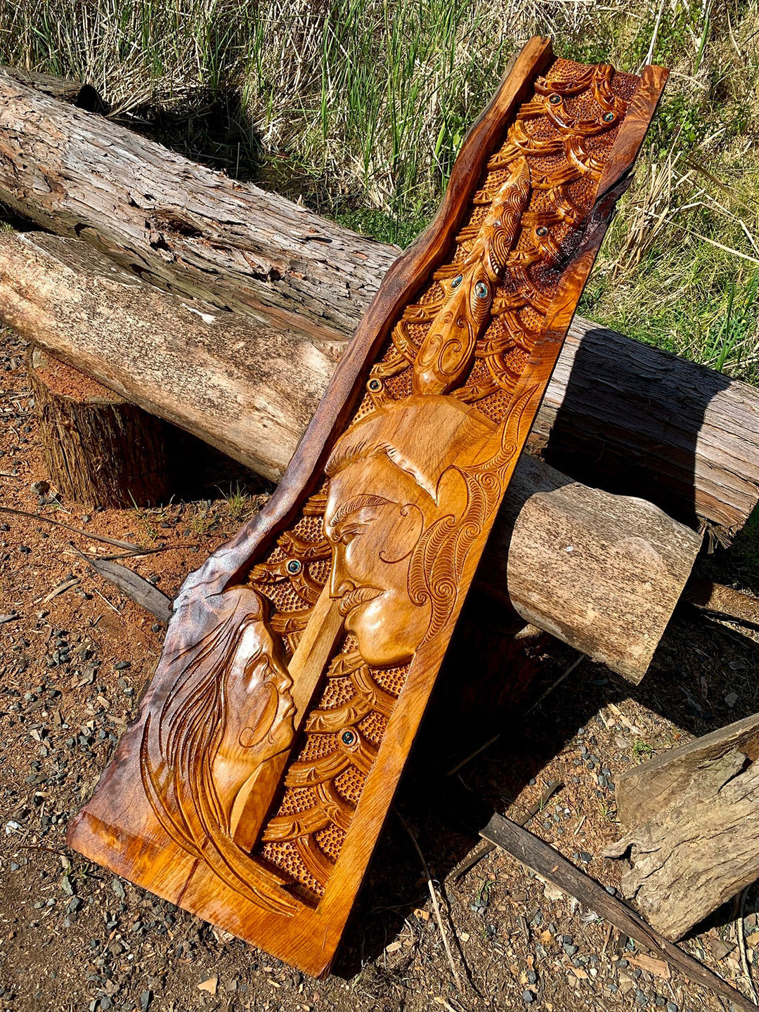 Custom Made Carved Taonga 